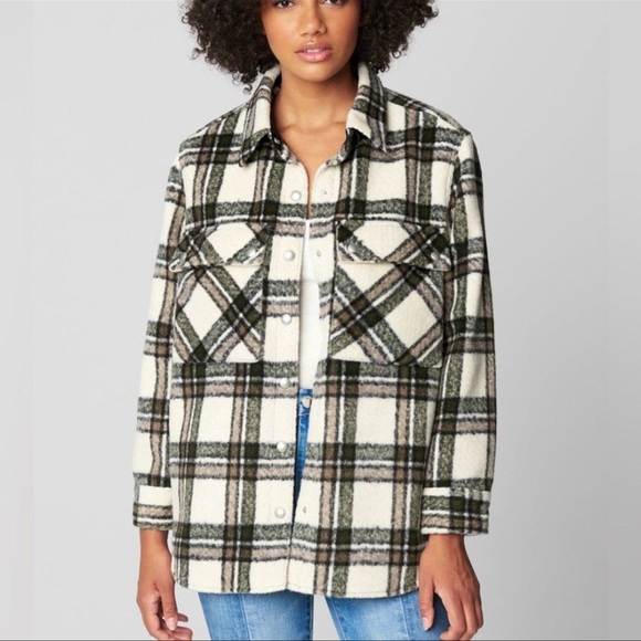 Blank NYC flannel Shacket - Picture 1 of 2